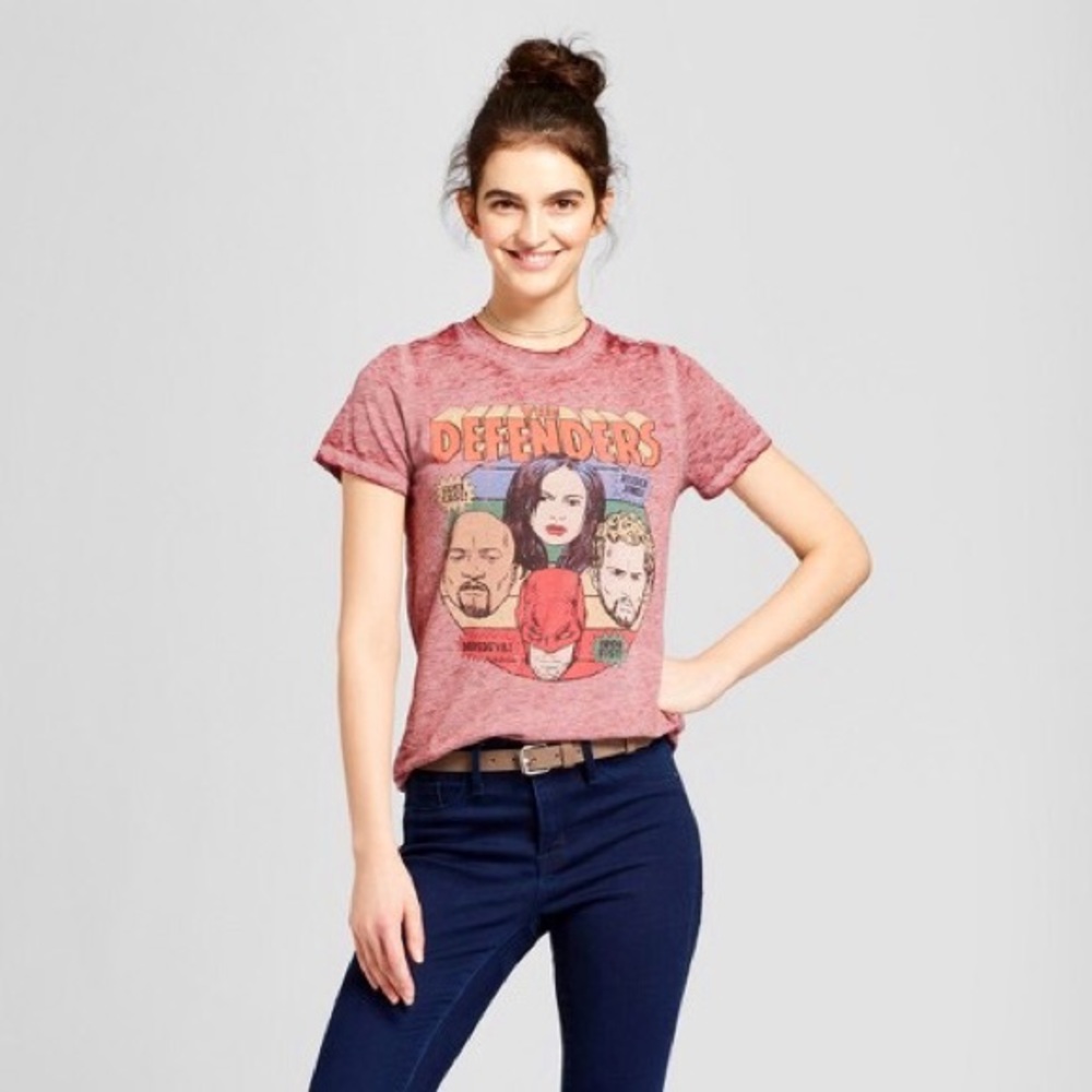 BUNDLE OF 2 The Defenders Marvel Shirts